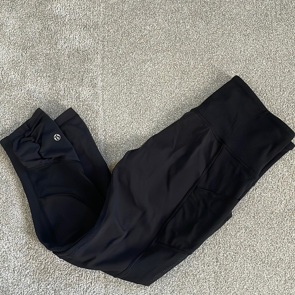 Lululemon Mesh Cutout Leggings